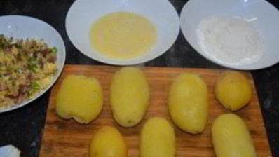 картофель с начинкой