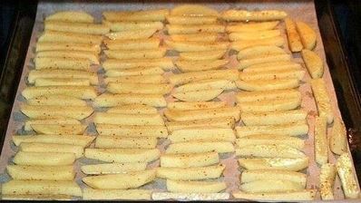 картошка фри в духовке