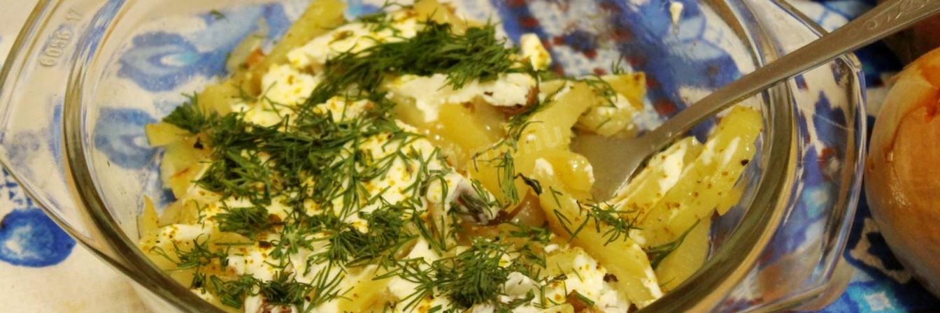 Картошка с лисичками в духовке