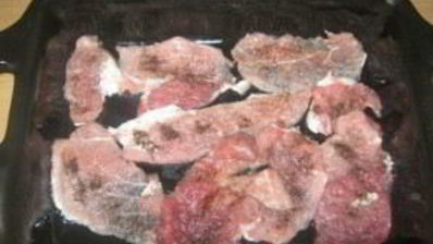 картошка с мясом и сыром в духовке