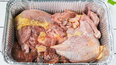 картошка с уткой в фольге в духовке