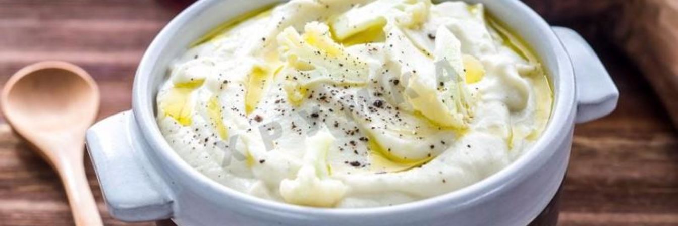Отличный гарнир — пюре из цветной капусты