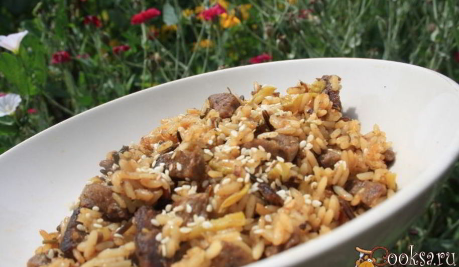 Рецепт риса по-восточному