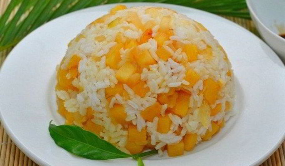 Рецепт риса с ананасом на гарнир