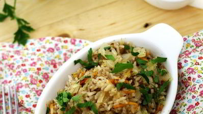 рис с капустой в мультиварке