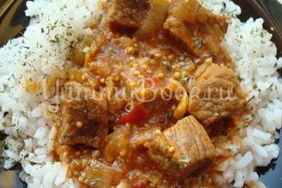 Рис с мадрас карри