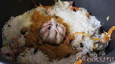 рис со свининой в мультиварке