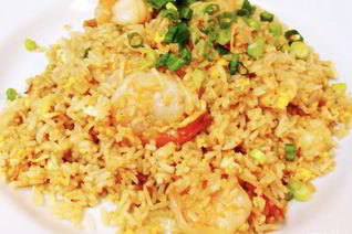 Тайский рис с креветками