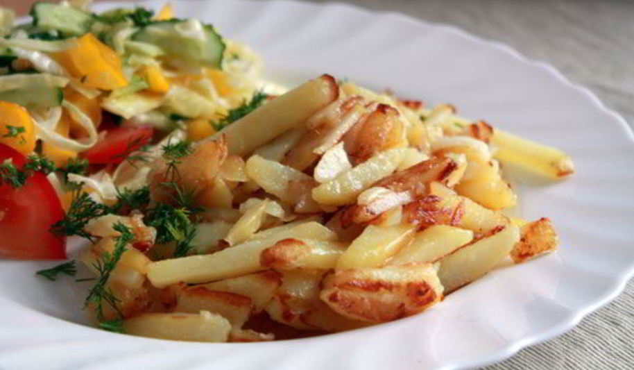 Рецепт жареной картошки