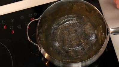 долма из баранины с мятным соусом