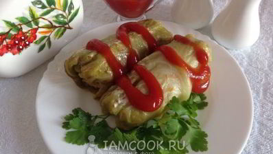 голубцы из молодой капусты