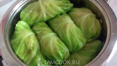 голубцы из молодой капусты