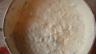 голубцы в лахане с двумя соусами