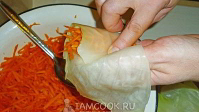 квашеные голубцы с морковью