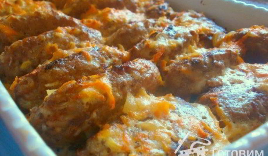 Рецепт ленивых голубцов под сметанным соусом