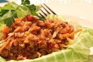 Ленивые голубцы с фаршем