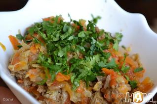 Ленивые голубцы в мультиварке