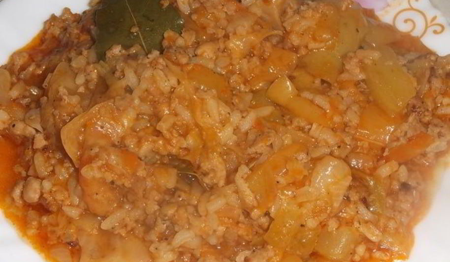 Рецепт перцев с кабачком ленивые голубцы