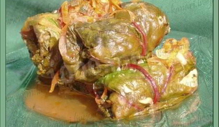 Рецепт свекольной долмы