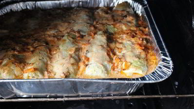 запеченные голубцы в кетчупе и сметане