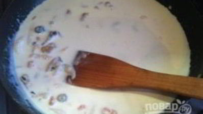 гречневая лапша с морепродуктами