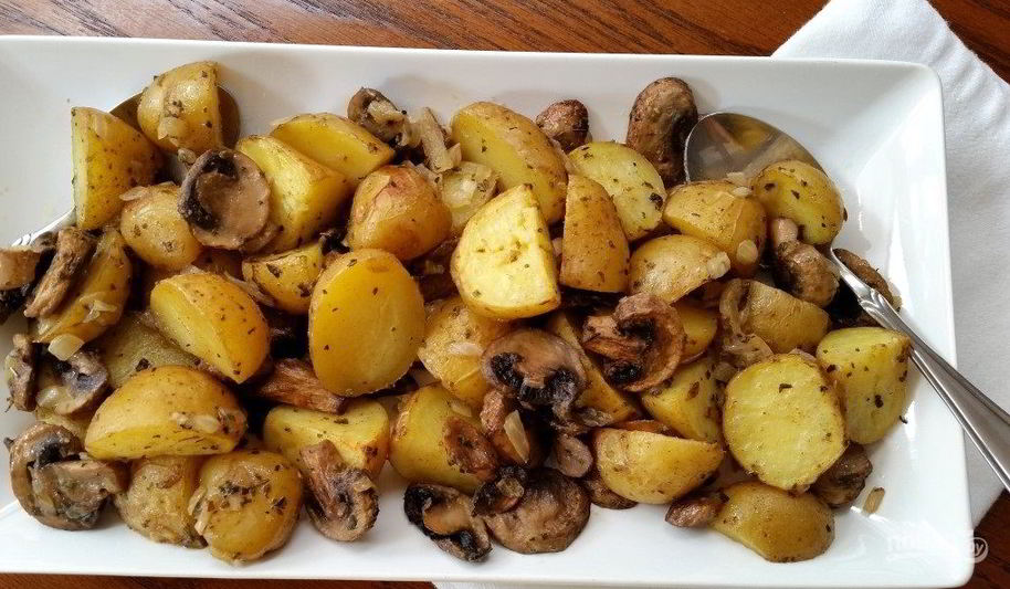 Рецепт грибов с картошкой