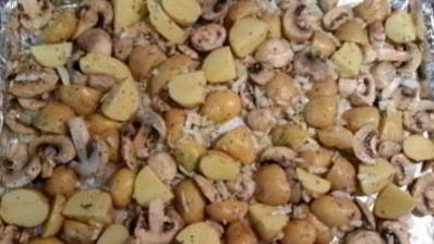 грибы с картошкой