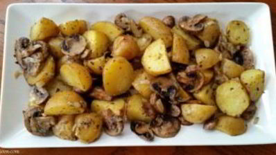грибы с картошкой