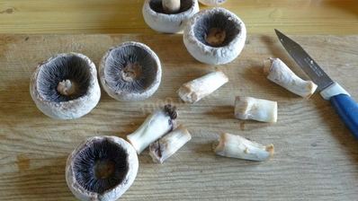 грибы с сыром и помидорами в духовке