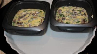 грибы в сливочной заливке