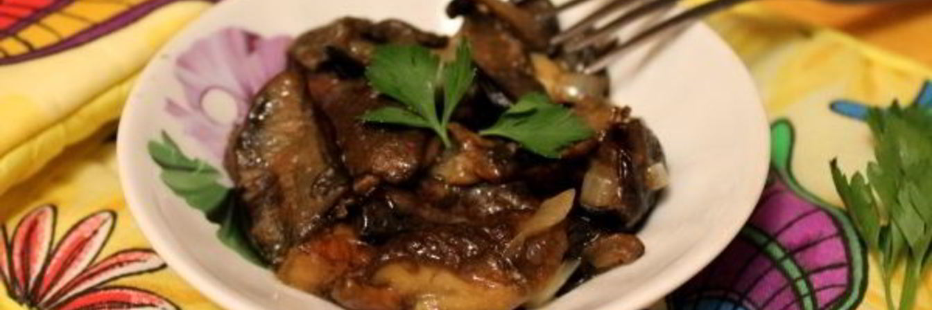 Подосиновики жареные