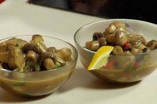 Шампиньоны в хересе