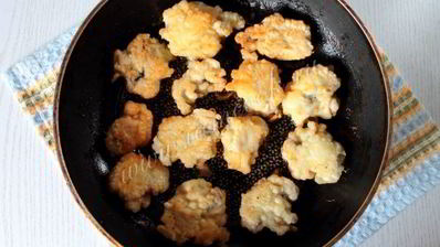 шампиньоны в кляре