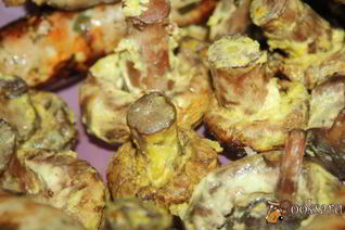 Шампиньоны в сметане с карри