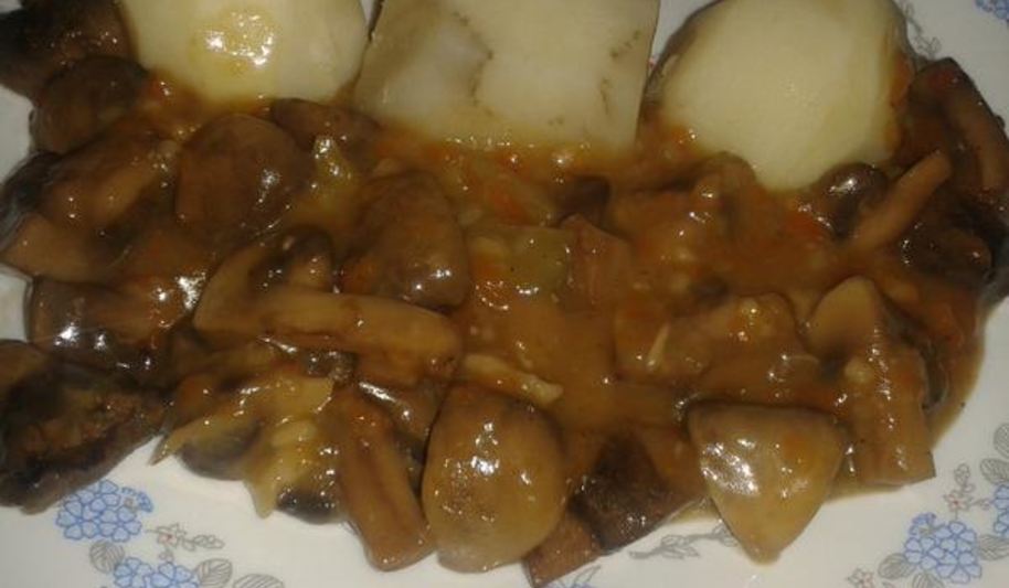 Рецепт шампиньонов золотистых