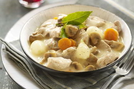 Тушеные вешенки со сметаной