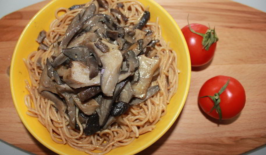 Рецепт жареных вешенок