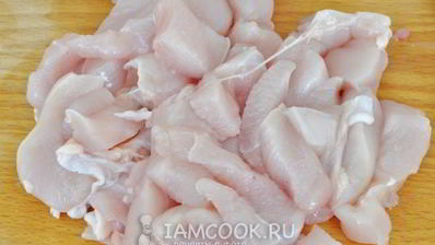 гуляш из куриной грудки