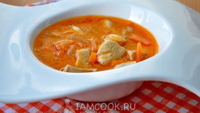 гуляш из куриной грудки