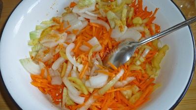 гуляш из куриных желудков