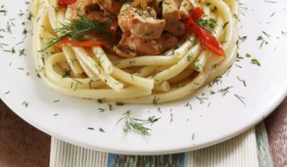 Рецепт гуляша из курицы с лечо