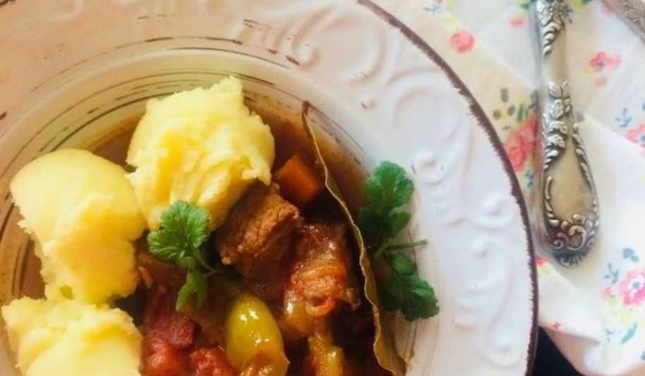 Рецепт нежного гуляша из телятины