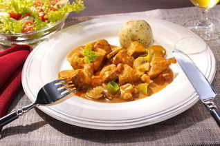 Охотничий гуляш из индейки