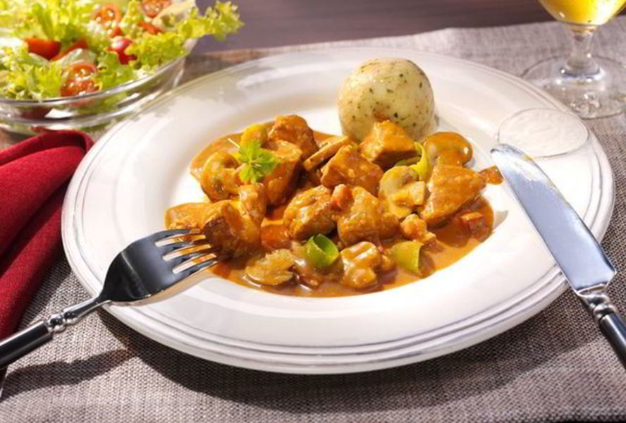 Охотничий гуляш из индейки