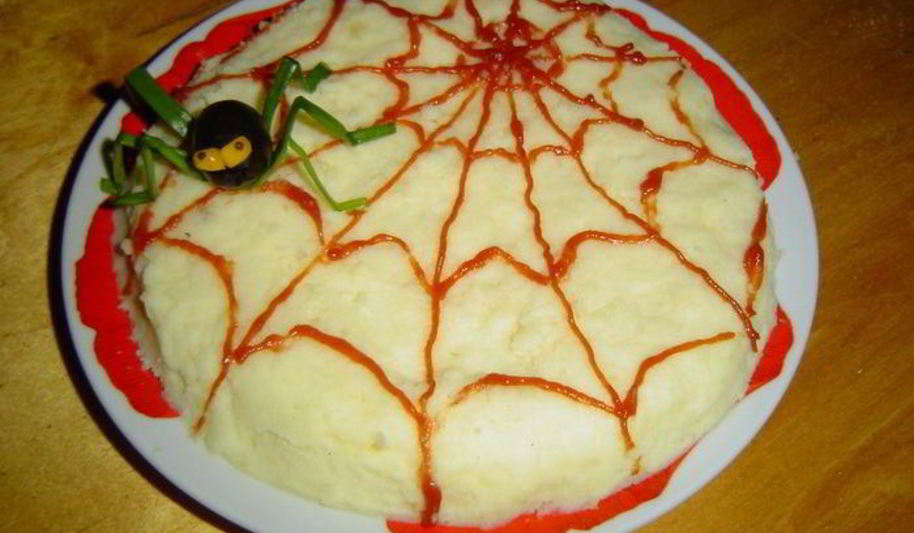 Рецепт картофельного пюре паучки