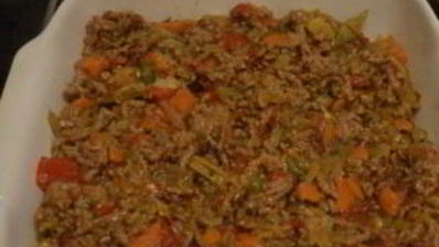 картофельное пюре с мясом