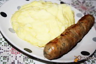 Картофельное пюре с плавленым сыром и топленым сливочным маслом Невесомость