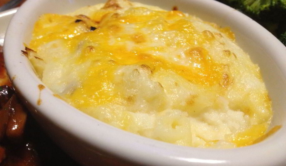 Рецепт картофельного пюре запеченного с сыром