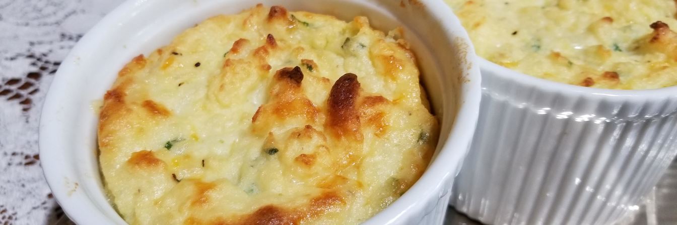 Картофельное пюре запеченное в духовке