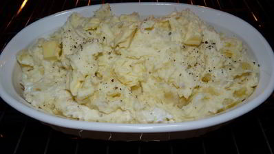 картофельное пюре запеченное в духовке